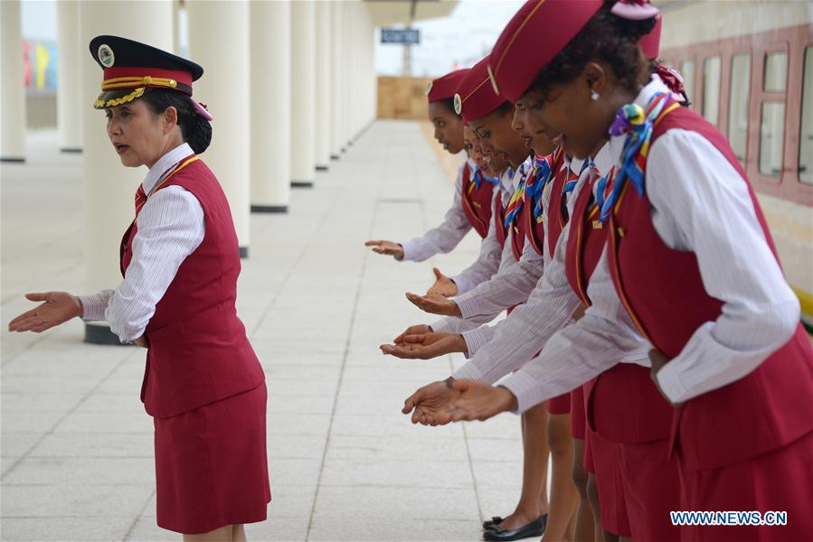 ETHIOPIA-ADDIS ABABA-CHINA-RAILWAY-STAFF TRAINING