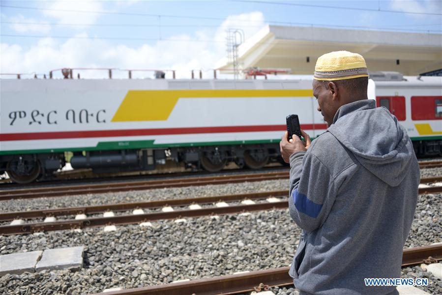 ETHIOPIA-ADDIS ABABA-CHINA-RAILWAY