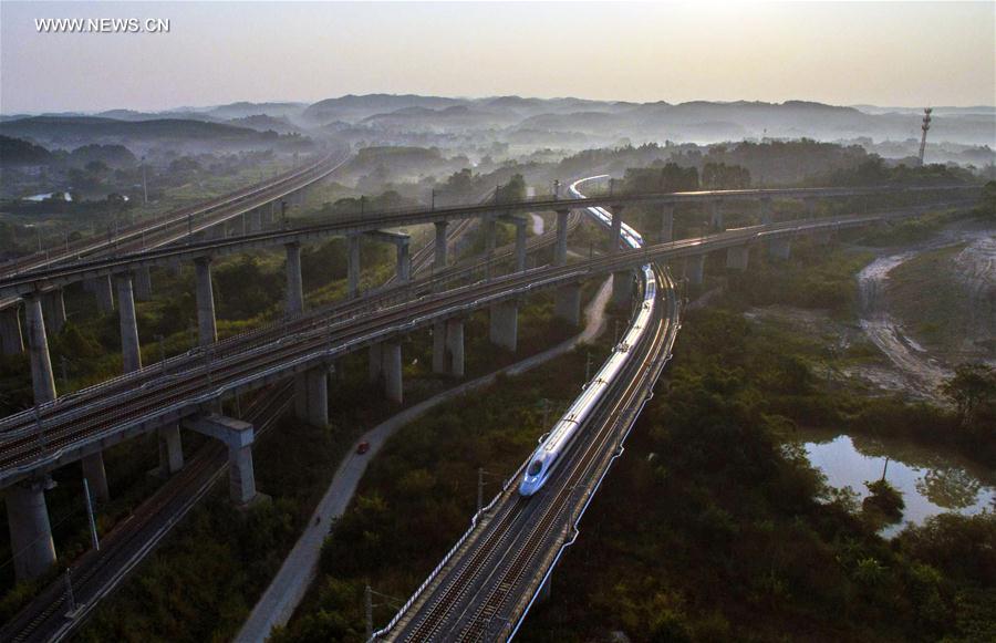 China's high-speed railways exceed 20,000 km in length