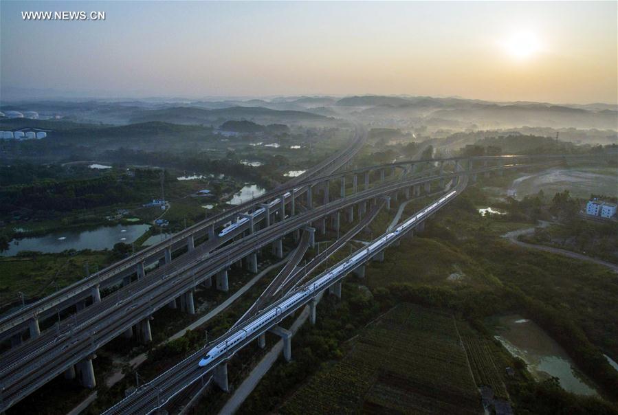 China's high-speed railways exceed 20,000 km in length