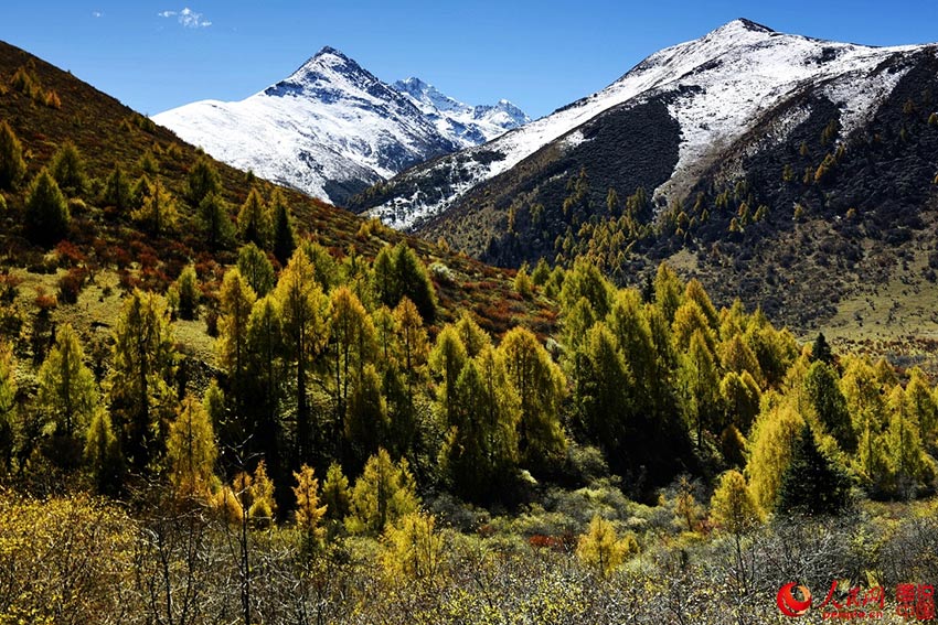 Miyaluo scenic spot in autumn