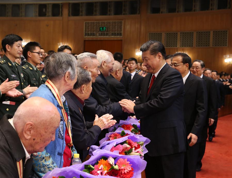 Chinese leaders watch gala marking 80th anniversary of Long March victory