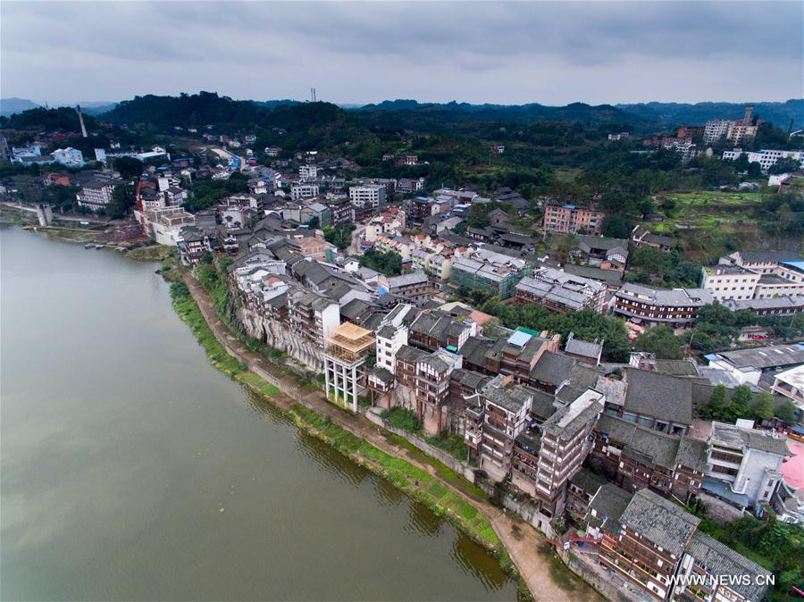 CHINA-CHONGQING-ANJU ANCIENT TOWN-SCENERY (CN)