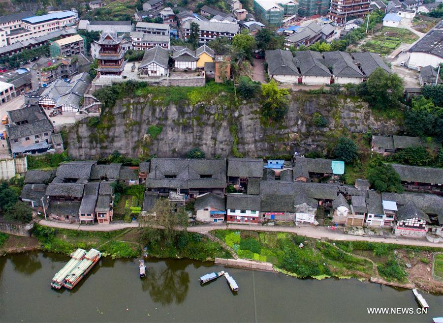 CHINA-CHONGQING-ANJU ANCIENT TOWN-SCENERY (CN)