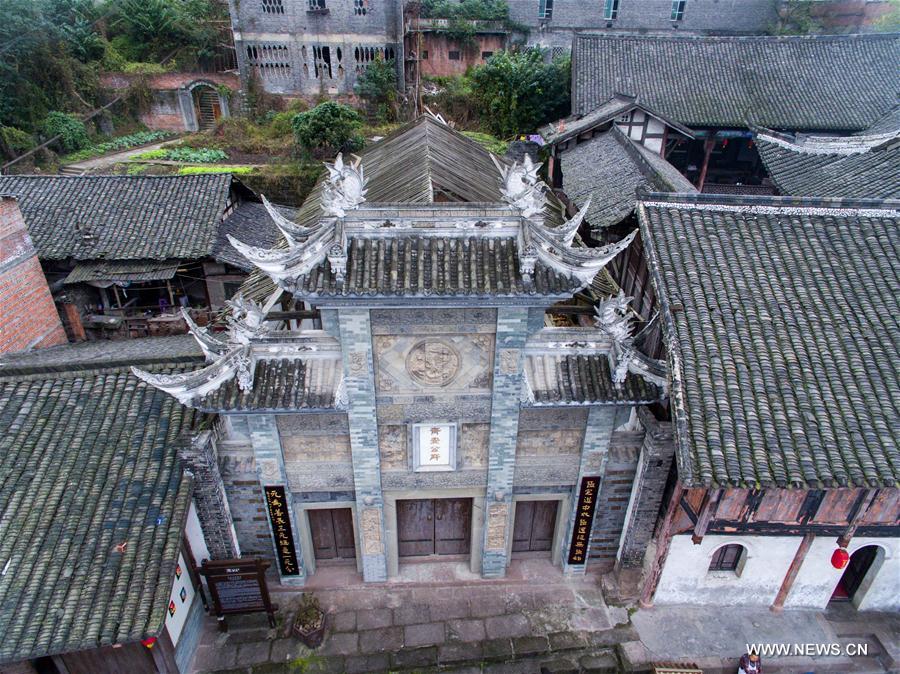 CHINA-CHONGQING-ANJU ANCIENT TOWN-SCENERY (CN)