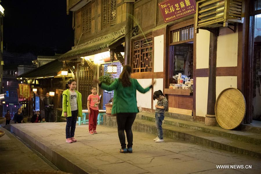 CHINA-CHONGQING-ANJU ANCIENT TOWN-SCENERY (CN)