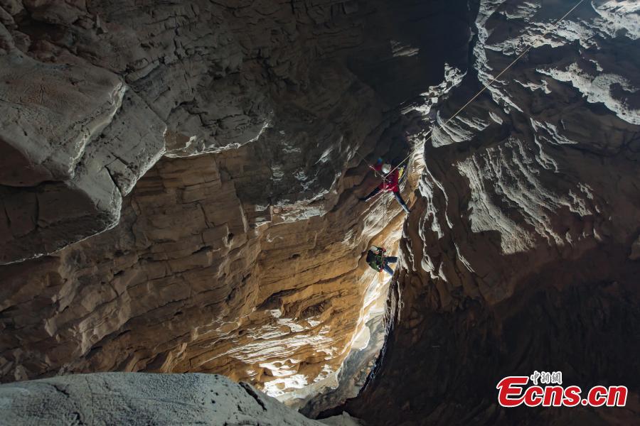 China's longest karst caverns stretch for 186.333 km