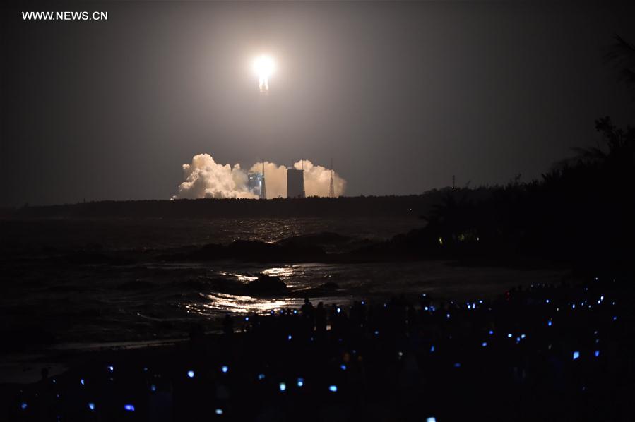 New heavy-lift carrier rocket boosts China's space dream