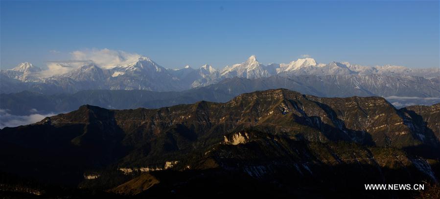 CHINA-SICHUAN-TIANQUAN-SCENERY (CN)