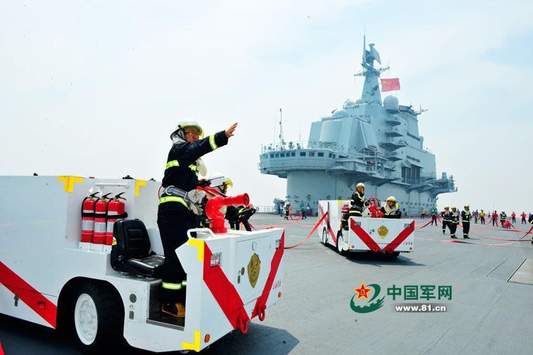 Newly released! China's Liaoning aircraft carrier in training