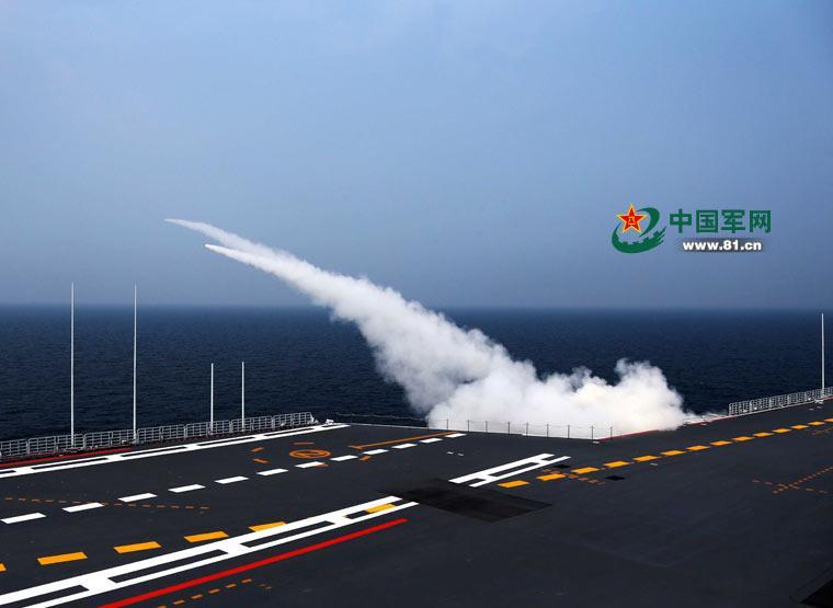 Newly released! China's Liaoning aircraft carrier in training