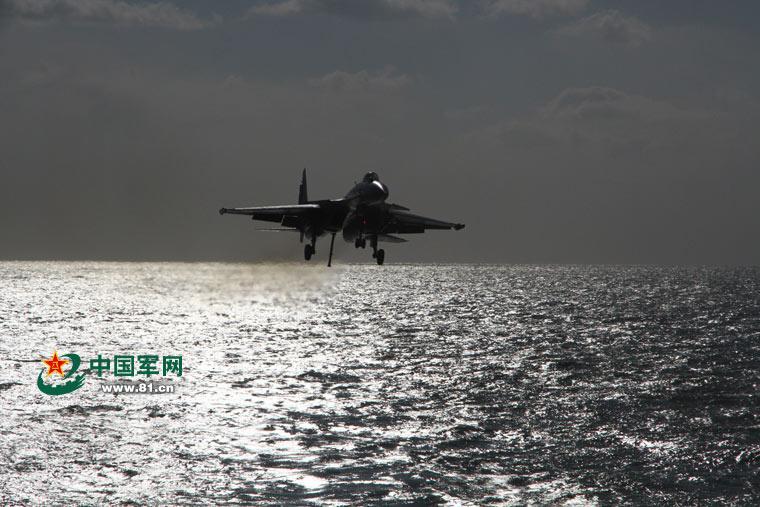 Newly released! China's Liaoning aircraft carrier in training