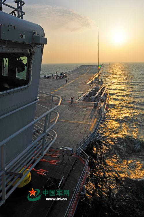 Newly released! China's Liaoning aircraft carrier in training