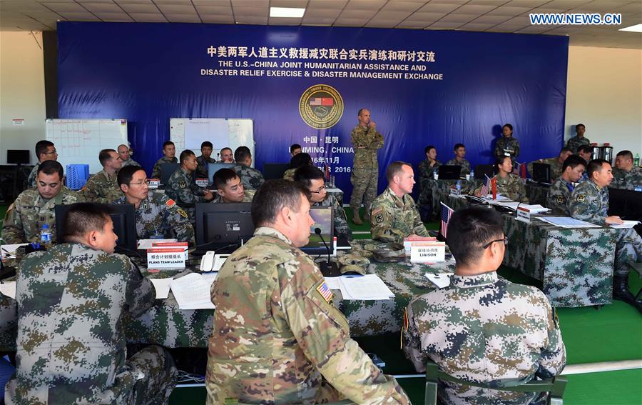 CHINA-KUNMING-CHINA-U.S.-JOINT DRILL (CN)