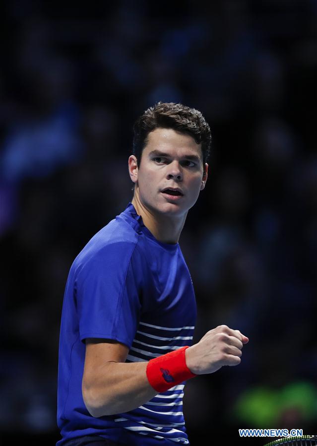 (SP)BRITAIN-LONDON-TENNIS-ATP FINAL-THIEM VS RAONIC