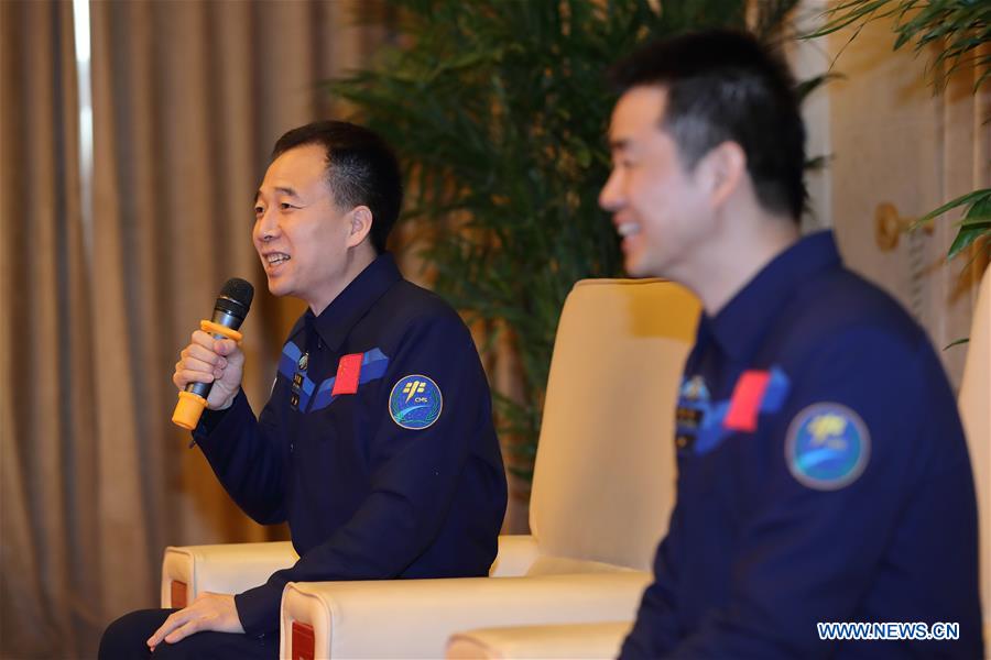 Chinese astronauts meet the press after space mission