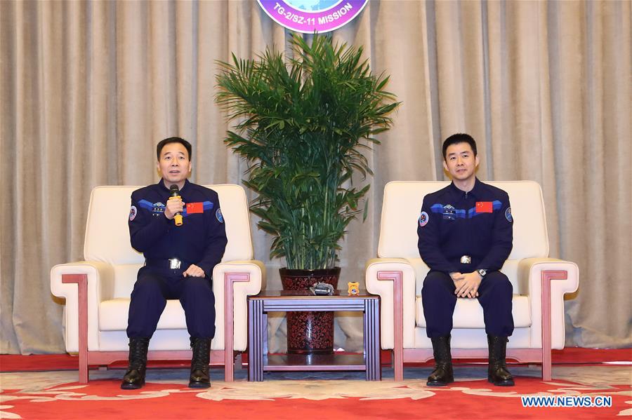 Chinese astronauts meet the press after space mission