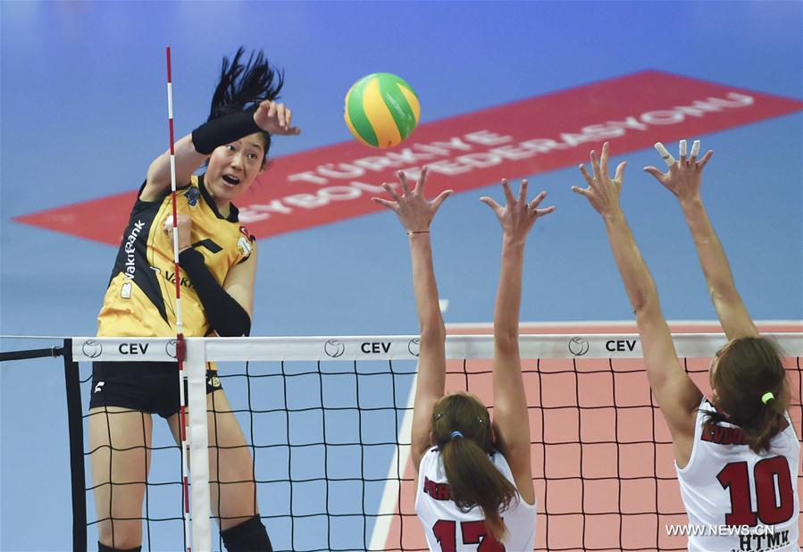 (SP)TURKEY-ISTANBUL-CEV CHAMPIONS LEAGUE-VAKIFBANK VS URALOCHKA NTMK EKATERINBURG