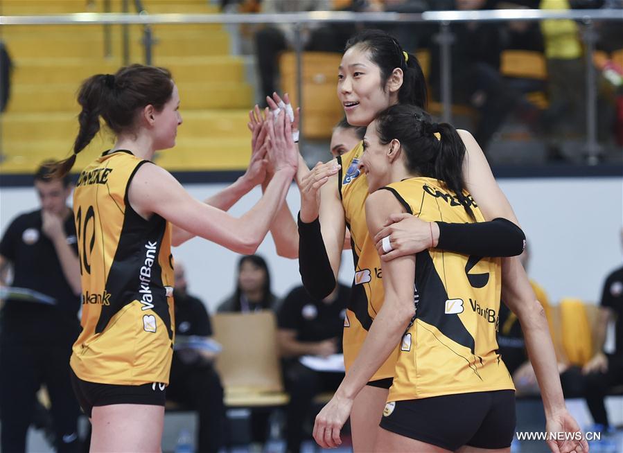 (SP)TURKEY-ISTANBUL-CEV CHAMPIONS LEAGUE-VAKIFBANK VS URALOCHKA NTMK EKATERINBURG