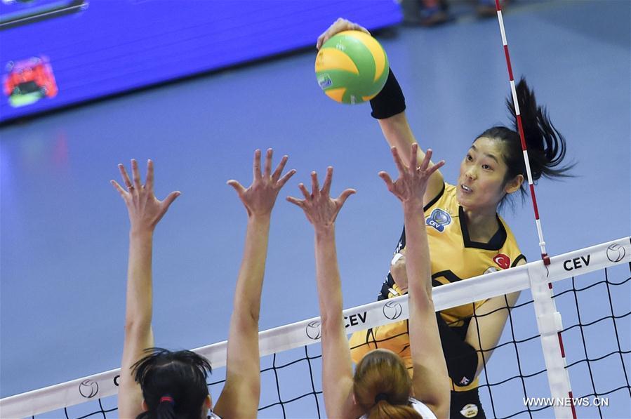 (SP)TURKEY-ISTANBUL-CEV CHAMPIONS LEAGUE-VAKIFBANK VS URALOCHKA NTMK EKATERINBURG