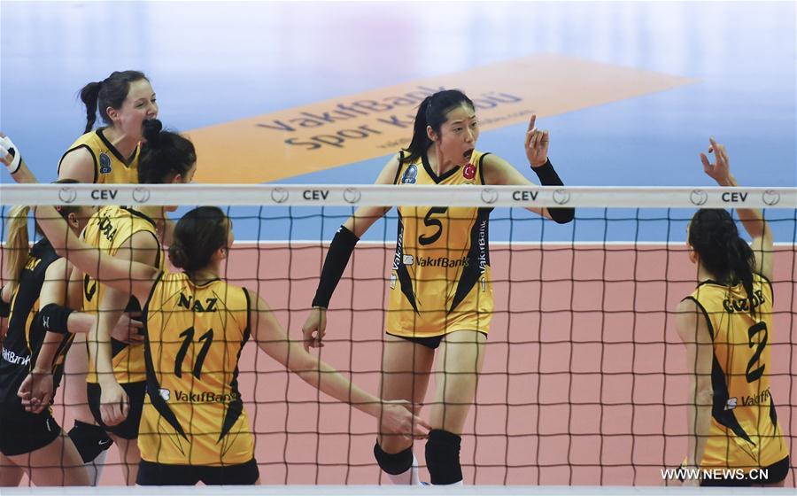 (SP)TURKEY-ISTANBUL-CEV CHAMPIONS LEAGUE-VAKIFBANK VS URALOCHKA NTMK EKATERINBURG