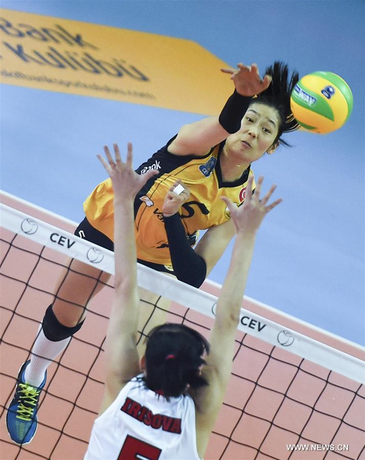 (SP)TURKEY-ISTANBUL-CEV CHAMPIONS LEAGUE-VAKIFBANK VS URALOCHKA NTMK EKATERINBURG