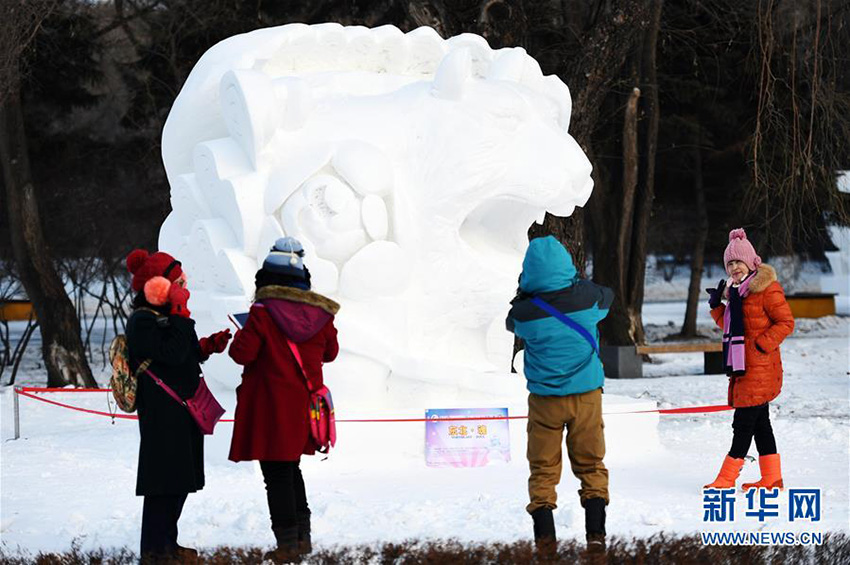 World of ice and snow in Harbin