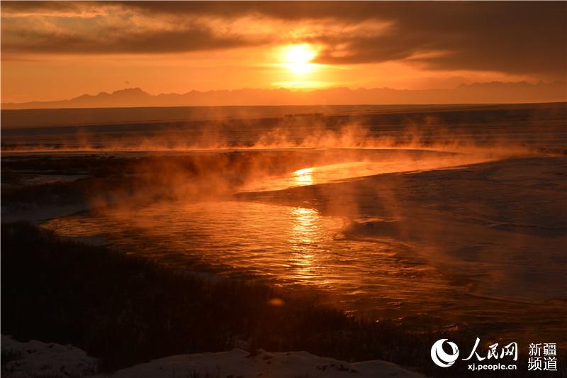 Picturesque scenery of Xinjiang's Bayinbuluke Wetland