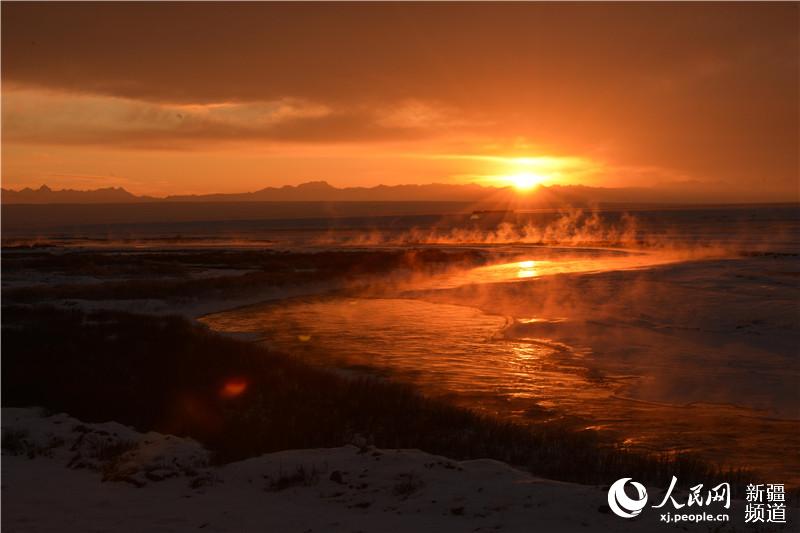 Picturesque scenery of Xinjiang's Bayinbuluke Wetland