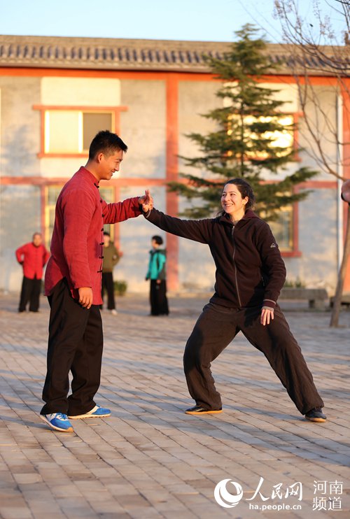 A Greek woman's love for Chinese tai chi