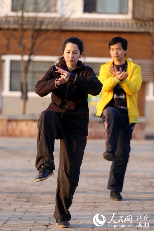 A Greek woman's love for Chinese tai chi