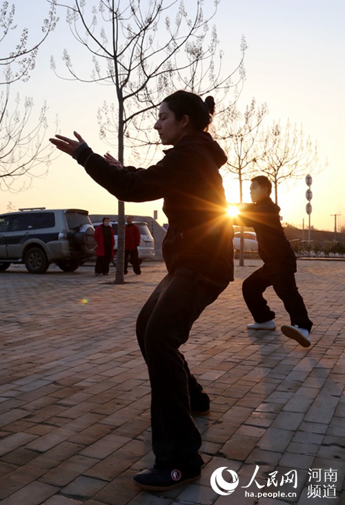 A Greek woman's love for Chinese tai chi