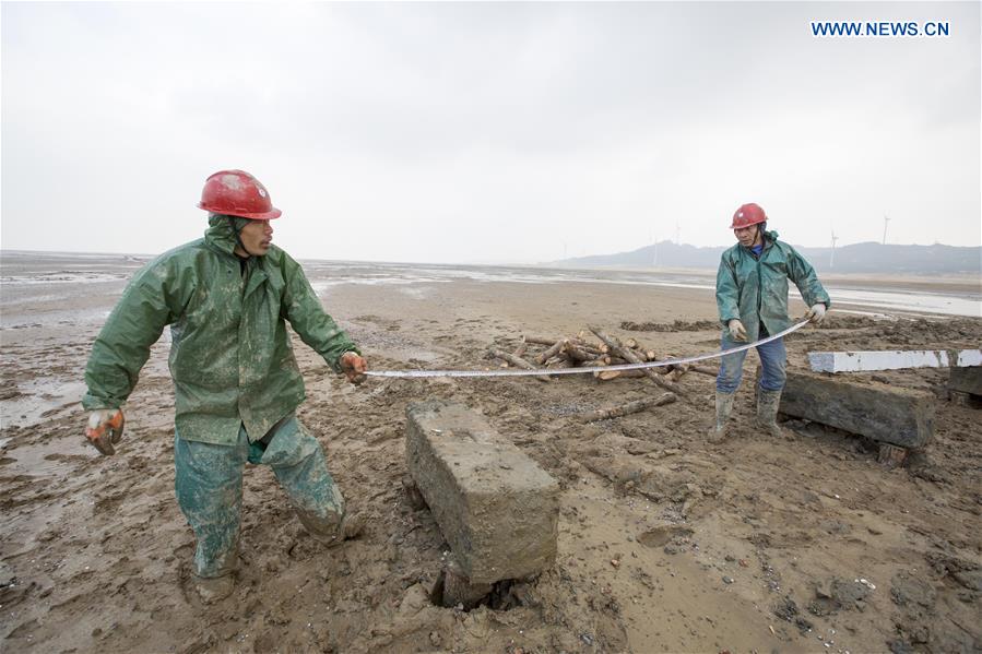 #CHINA-JIANGXI-POYANG LAKE-STONE BRIDGE (CN)