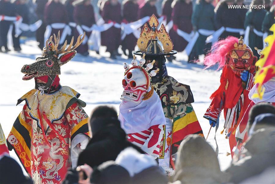 CHINA-JILIN-CHAGAN LAKE-WINTER FISHING (CN)