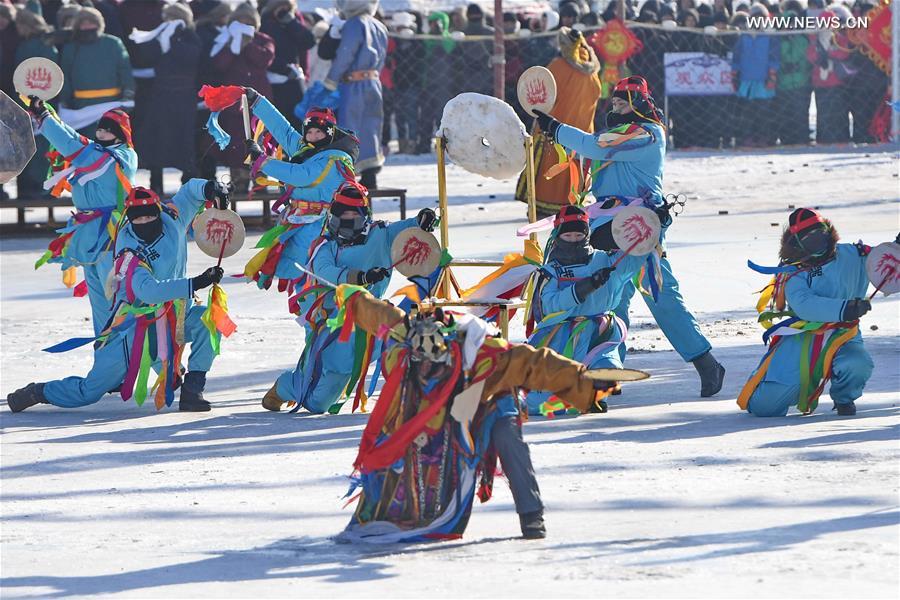 CHINA-JILIN-CHAGAN LAKE-WINTER FISHING (CN)