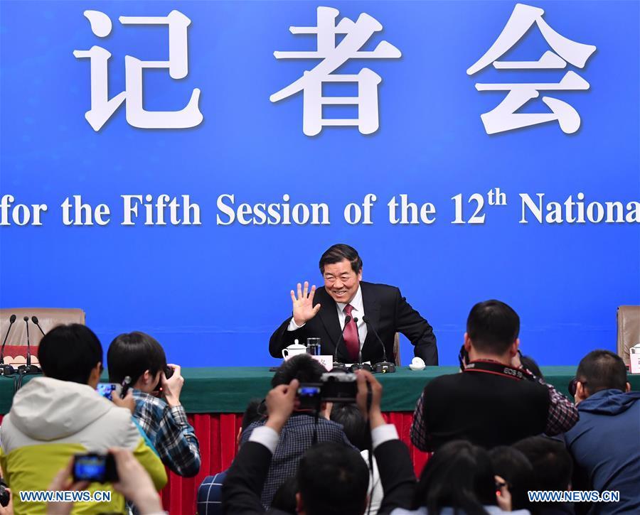 NDRC holds press conference for 5th session of 12th NPC on China's economy