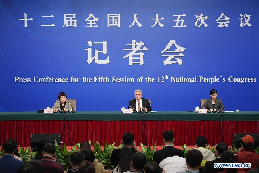 (TWO SESSIONS)CHINA-BEIJING-NPC-PRESS CONFERENCE-POVERTY ALLEVIATION (CN)