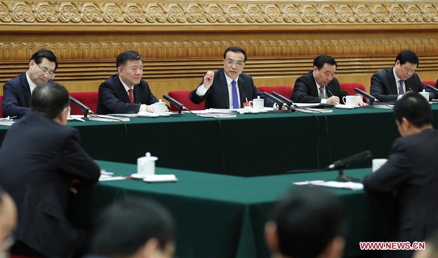 Chinese leaders discuss economy, Belt&Road with lawmakers