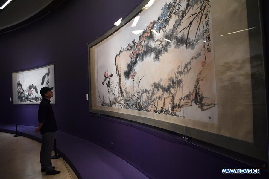 Exhibition held in Beijing to commemorate Chinese artist Pan Tianshou