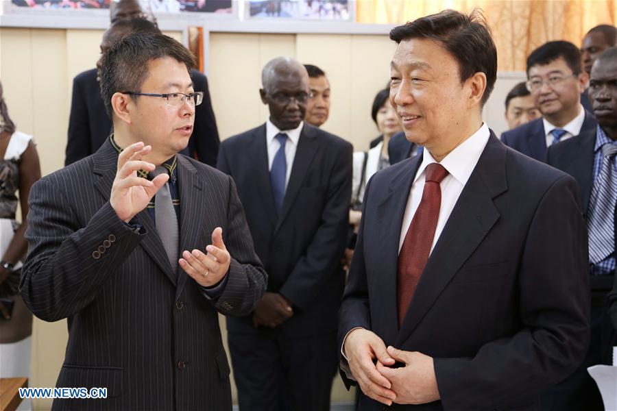 Chinese Vice President Li Yuanchao pays official visit to Senegal