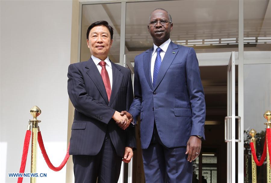 Chinese Vice President Li Yuanchao pays official visit to Senegal