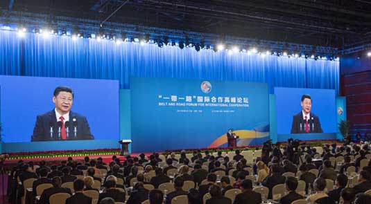 Xi calls for joint efforts to turn B&R into path for peace, prosperity