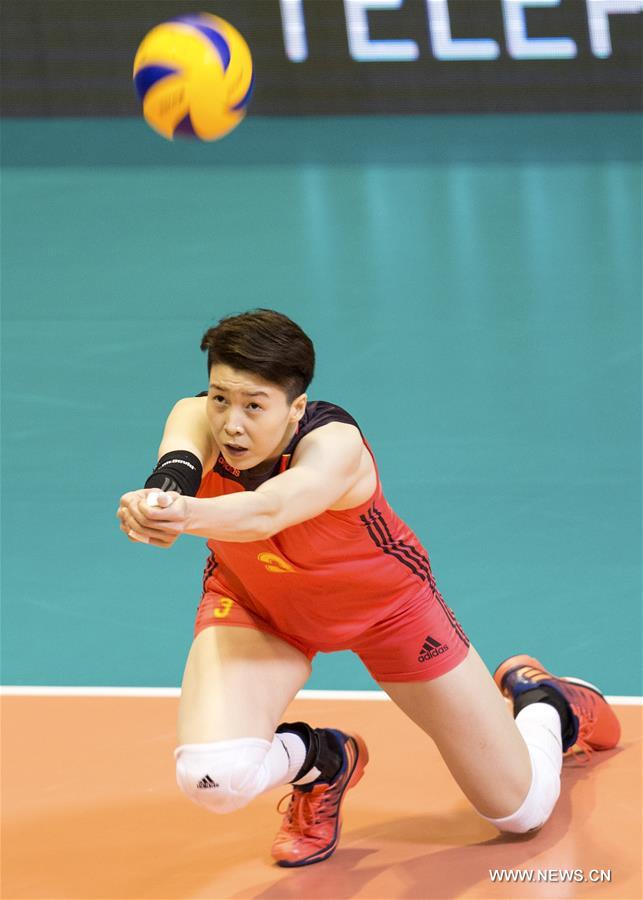 China beat Switzerland 3-0 at Montreux Volleyball Masters