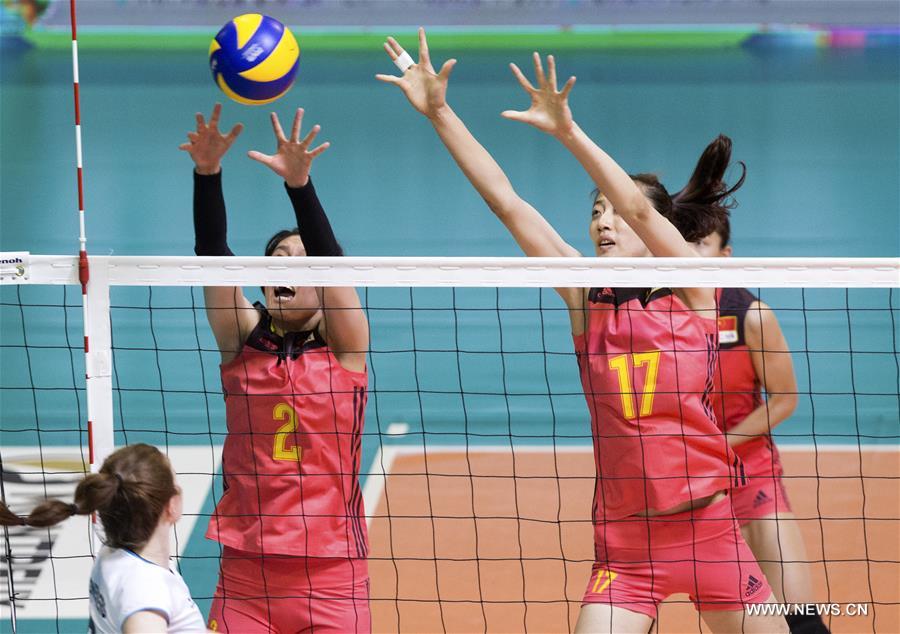 China beat Switzerland 3-0 at Montreux Volleyball Masters