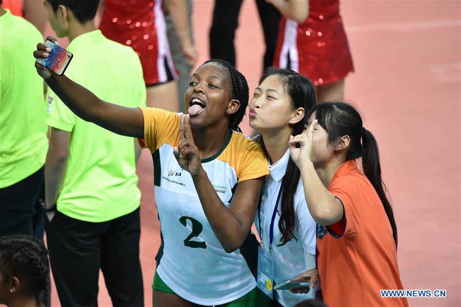 BRICS Games women's volleyball match: South Africa vs. China