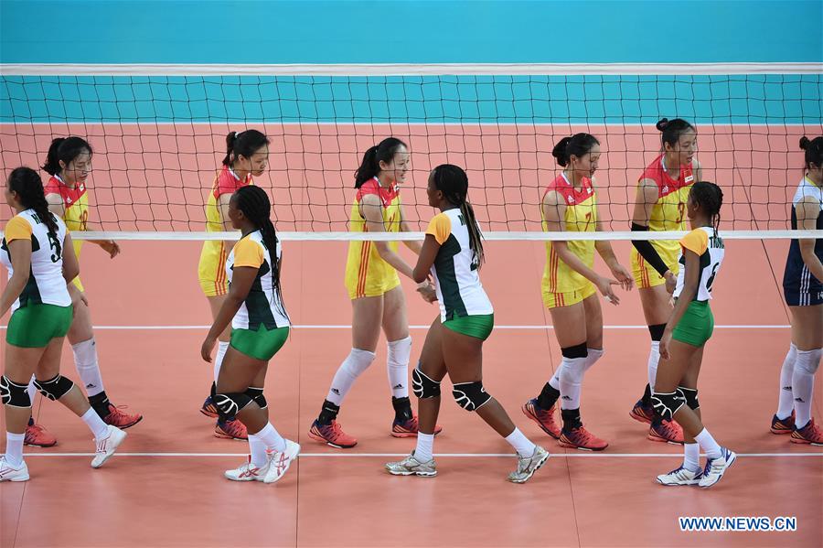 BRICS Games women's volleyball match: South Africa vs. China