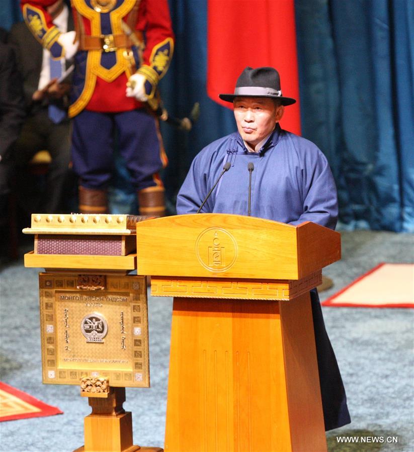 Khaltmaa Battulga inaugurated as Mongolian president