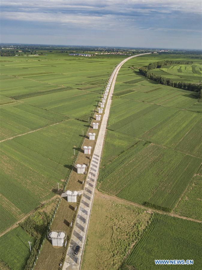 China's Zhengzhou-Wanzhou high-speed railway under construction