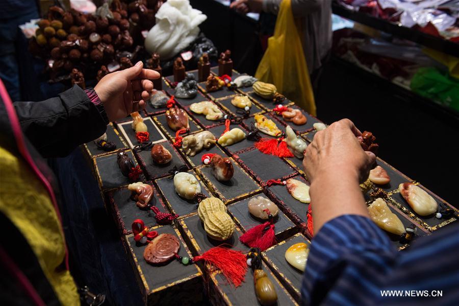 Int'l stone exhibition held in SW China's Kunming