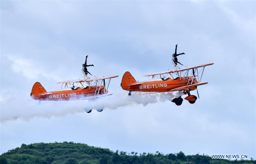 AOPA-China Fly-In 2017 air show opens in SW China's Guizhou